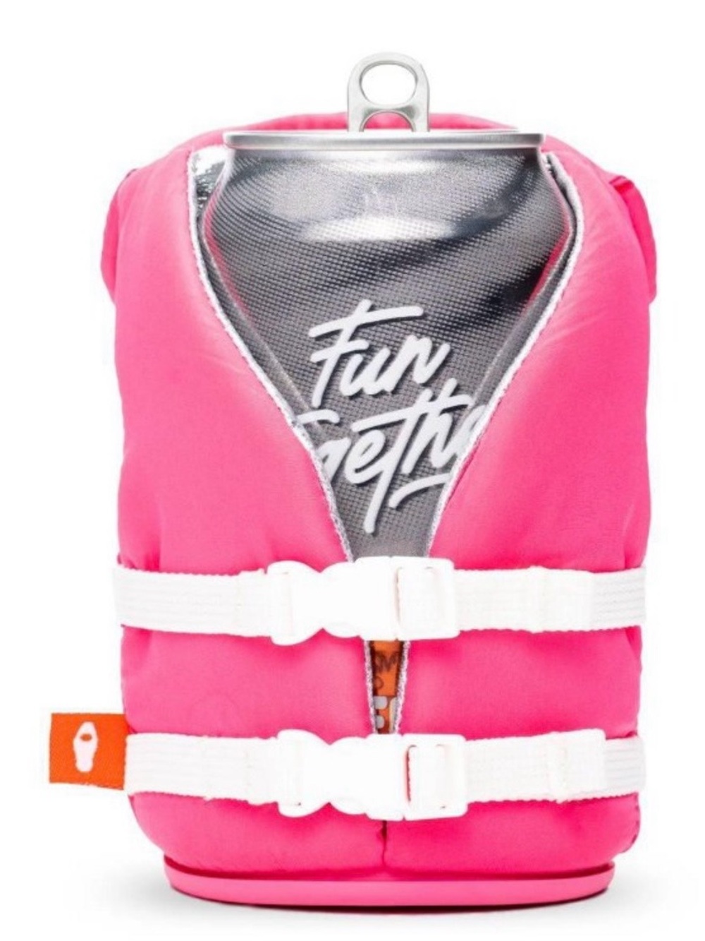 Puffin Drinkware Accessory - “THE BUOY” Life Vest in “Party Pink”